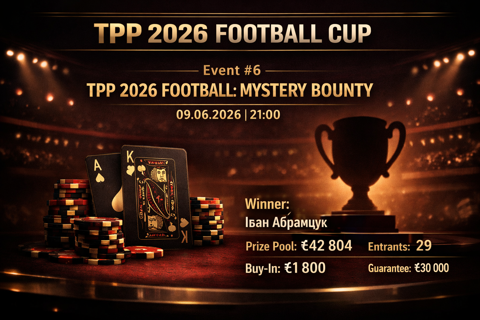 Підсумки TPP 2026 Football: Mystery Bounty